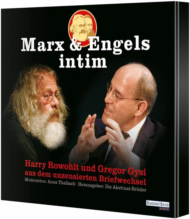 Produktbild Marx & Engels intim (Harry Rowohlt, Gregor Gysi, Anna Thalbach, Die Akstinat Brüder, Deutsch)