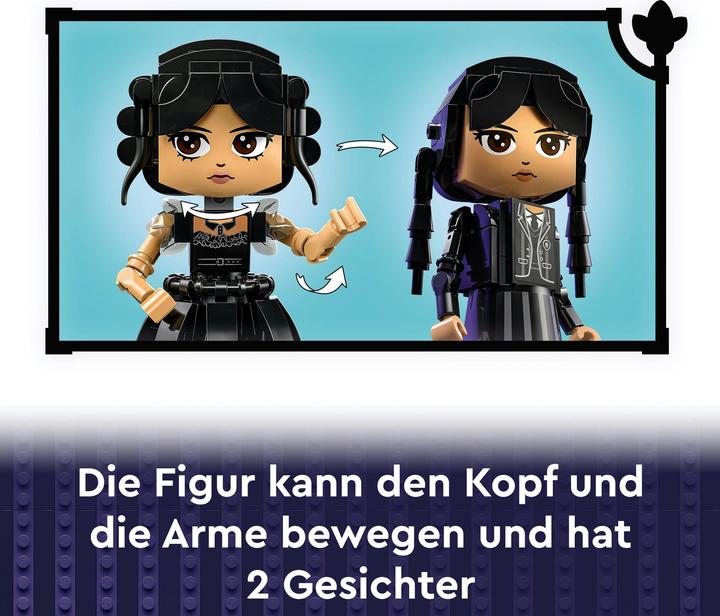 Image du produit LEGO Figure de construction Wednesday Addams (76780, LEGO Wednesday)