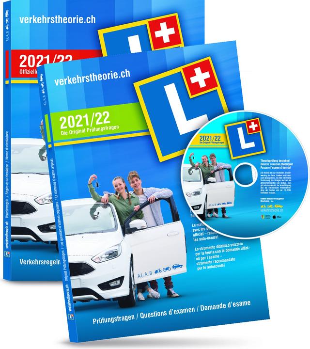 Actual product image Hänni Mikhail verkehrstheorie.ch 2021/22 Software+Workbook (1 User, 12 months)