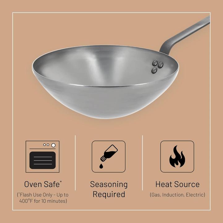 Image du produit de Buyer Mineral B Element (28 cm, Wok, Acier)