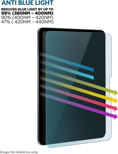 Actual product image Eiger Anti-reflektierendes Glas mit Blaulicht-Filter Full Screen Fit Mountain Blue Tablet Screen P (1 Piece, iPad Air 11 2024 (M2))