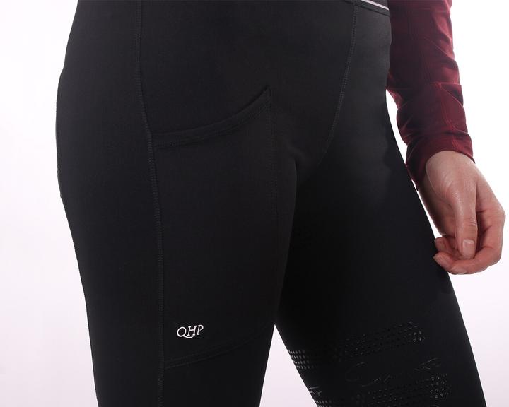 Actual product image Qhp Riding leggings Eden Fullgrip ladies (Frequency band 38 (2600 MHz))