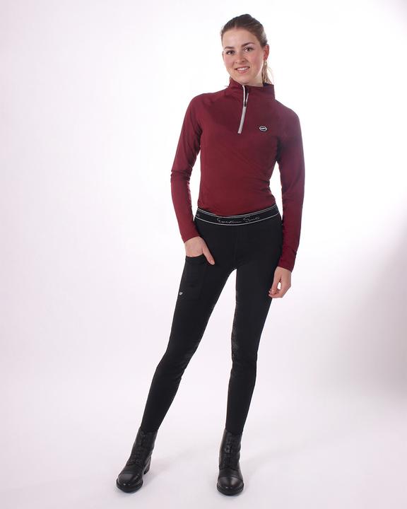 Actual product image Qhp Riding leggings Eden Fullgrip ladies (Frequency band 38 (2600 MHz))