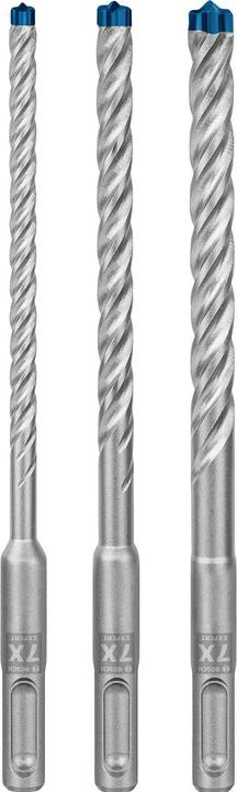 Bosch Professional Zubehör EXPERT SDS plus-7X Hammerbohrer-Set, 6/8/10 mm, 3-tlg. (Ø 8.0 mm, 6.0 mm, 10.0 mm)
