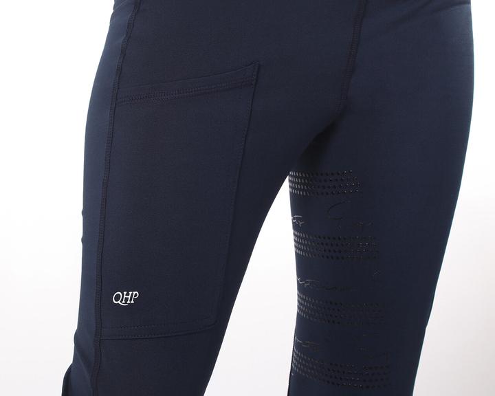 Actual product image Qhp Riding leggings Eden Fullgrip Junior (140)