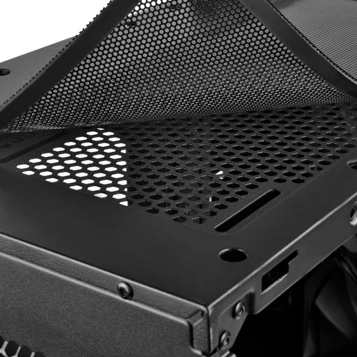 Productafbeelding Silverstone SST-KL07B-E - Kublai Midi Tower ATX Stille computerkast, zwart (mATX, Mini-ITX, ATX)