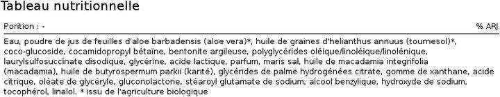 Actual product image K pour Karité Shampooing cream (Liquid shampoo)