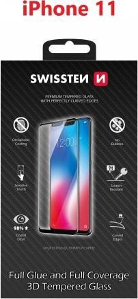 Actual product image Swissten Ultra Durable 3D Full Glue Glass (1 Piece, Apple iPhone 11)