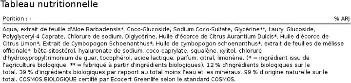 Produktbild Urtekram Intense Moisture Shampoo Wild Lemongrass (250 ml, Flüssiges Shampoo)