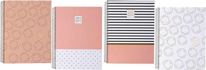 Image du produit Ancor Carnet à spirales A4 UNIQUE (A4, À rayures, Non contraignant)