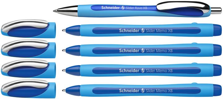 Actual product image Schneider Kugelschreiber (Blue, Black, 4 x)