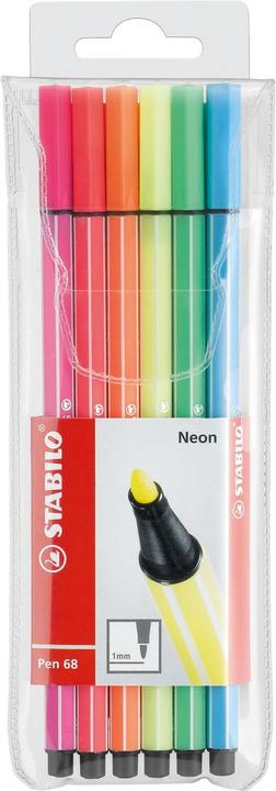 Immagine prodotto STABILO Penna in fibra 70 (Multicolore, 6 x)