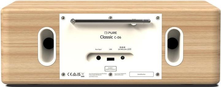 Image du produit Pure Classic C-D6 (DAB+ DAB, FM, Bluetooth)