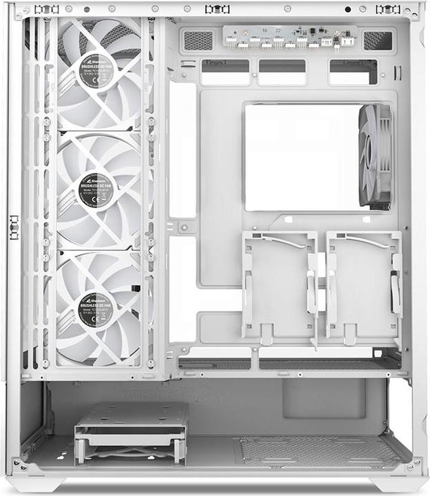Image du produit Sharkoon AK6 RGB White ATX (blanc) (mATX, Mini-ATX, ATX)