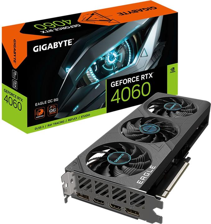 Produktbild Gigabyte GeForce RTX 4060 8GB EAGLE OC (8 GB)