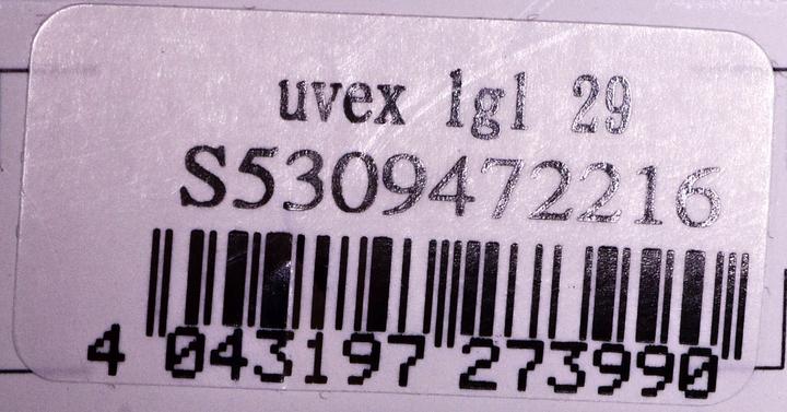 Productafbeelding Uvex Sports Lgl 29 (Zwart, Zilver)