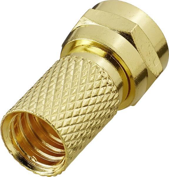 Produktbild Renkforce F-Stecker Kabel-Durchmesser: 7 mm (Antennenkabel)