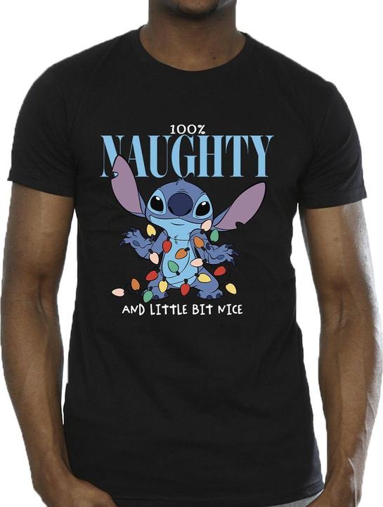 Immagine prodotto Disney Lilo & Stitch Naughty & Nice Maglietta Uomo (XL)