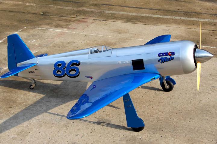 Produktbild Seagull Models SG-Models ) YAK 11 71" 1,8m CHROM 35cc AIRRACE "Czech Mate" MIT Einz (Warbird)