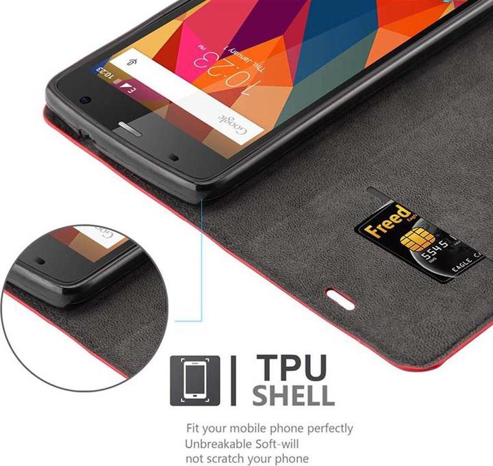 Produktbild Cadorabo Book Invisible Magnet Cover (ZTE Blade L5)