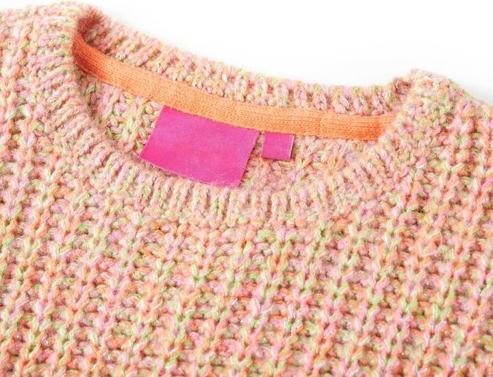 Produktbild VidaXL Kinderpullover Gestrickt Zartrosa 104,Material: 49 % Acryl (104)