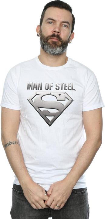 Immagine prodotto Superman Man Of Steel Shield Maglietta Uomo (L)