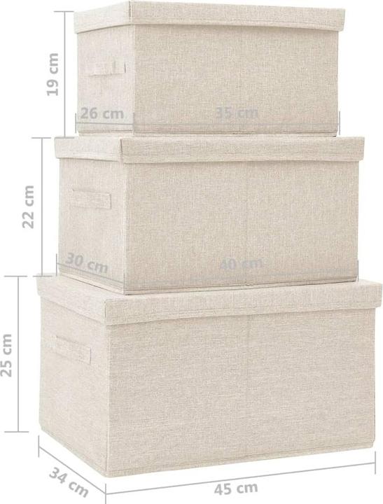 Image du produit VidaXL Cornelia (45 x 34 x 25 cm)