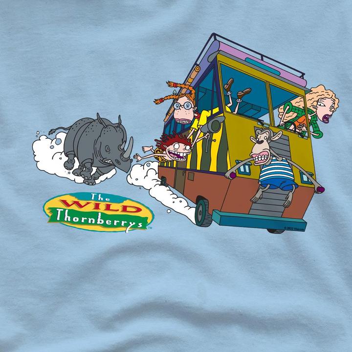 Immagine prodotto The Wild Thornberrys Runaway Rhino Maglietta Uomo (XL)