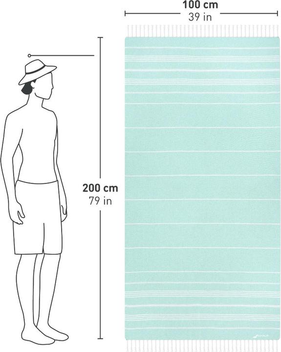 Produktbild Fit-Flip Hamamtuch (100 x 200 cm)