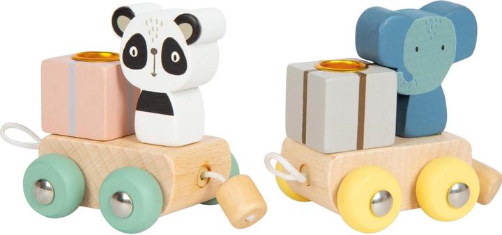 Actual product image small foot Birthday train with animals