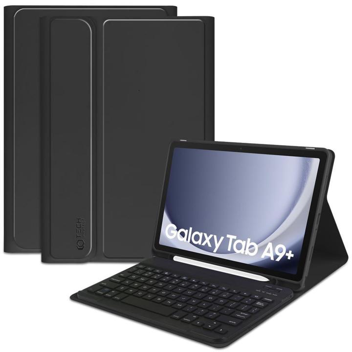 Tech-Protect SC Pen + Tastaturhülle mit Tastatur (Eng. Int., Galaxy Tab A9+)