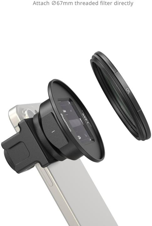 Produktbild SmallRig Anamorphic Lens for Mobile Phone (T-mount) (Diverses Video Zubehör)