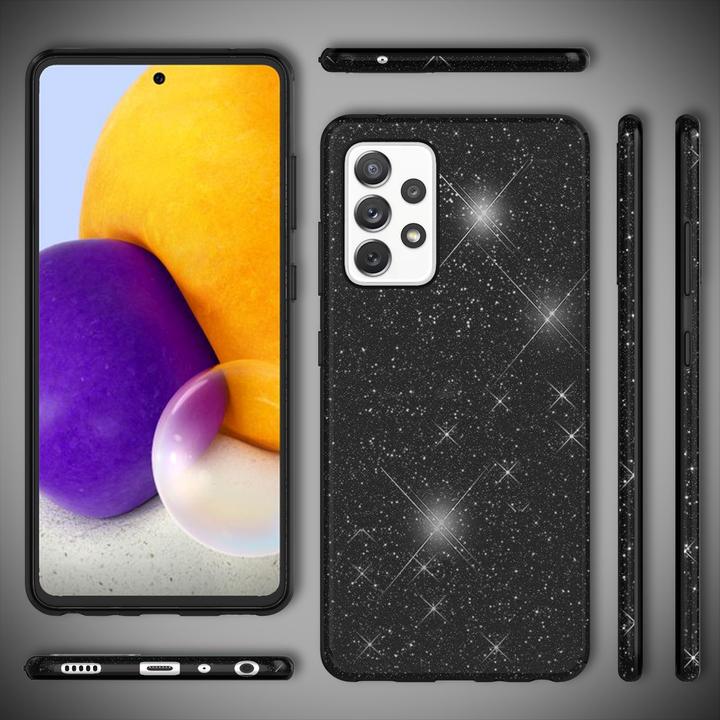 Actual product image Nalia Glitter mobile phone case (Samsung Galaxy A72)