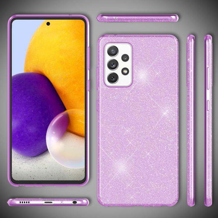 Image du produit Nalia Étui pour téléphone portable à paillettes (Samsung Galaxy A72)