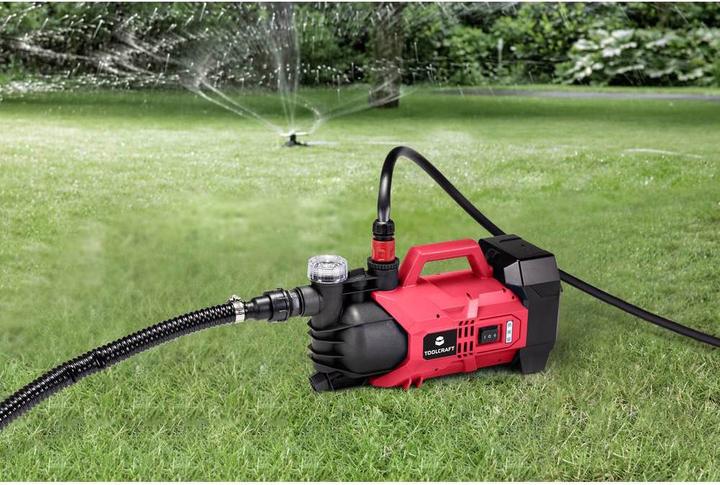 Actual product image Toolcraft Battery garden pump 20 V (without battery) (Garden pump)