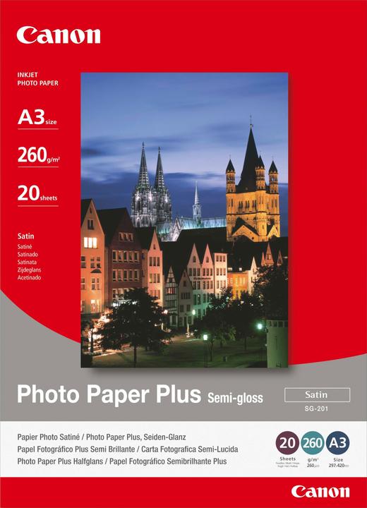 Canon SG-201 Plus Semi-Gloss (260 g/m², A3, 20 x)