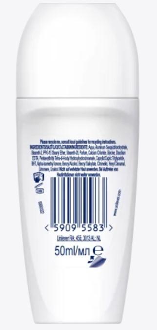 Immagine prodotto Rexona Donne Roll-on Massima Protezione Profumo Pulito (Roll-on, 50 ml)