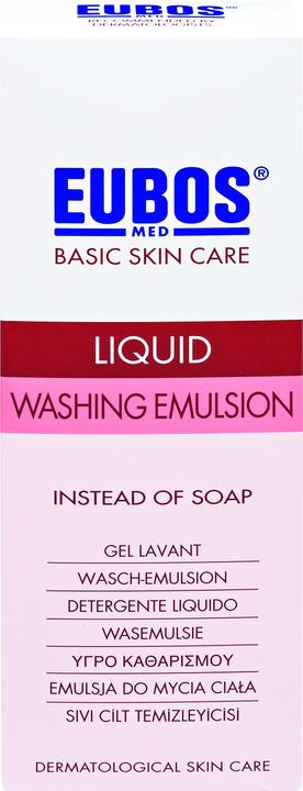 Actual product image Eubos liquid and shower red (400 ml)