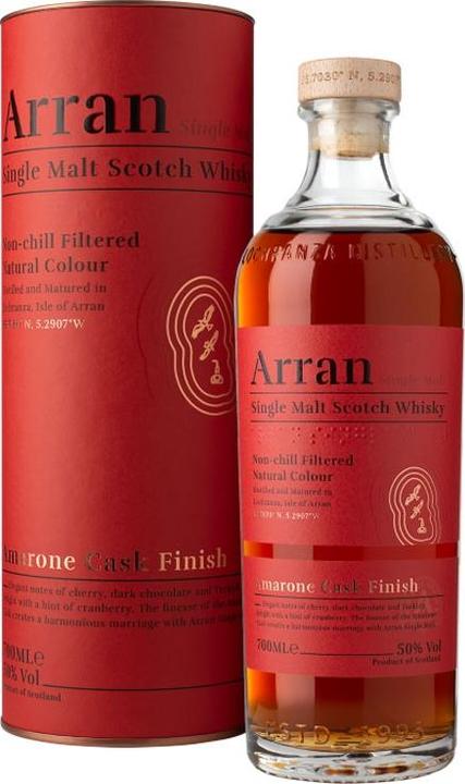 Immagine prodotto Arran Distillery Amarone (Single Malt, Whisky scozzese, 1 x 70 cl)