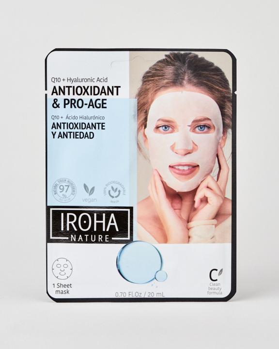 Actual product image Iroha Nature Nature - Tissue Face Mask Anti-Wrinkles (20 ml)