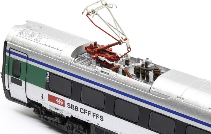 Immagine prodotto Hornby FFS/Cisalpino ETR 610 unità multiple 4 parti DCS Ep.V (Traccia N)