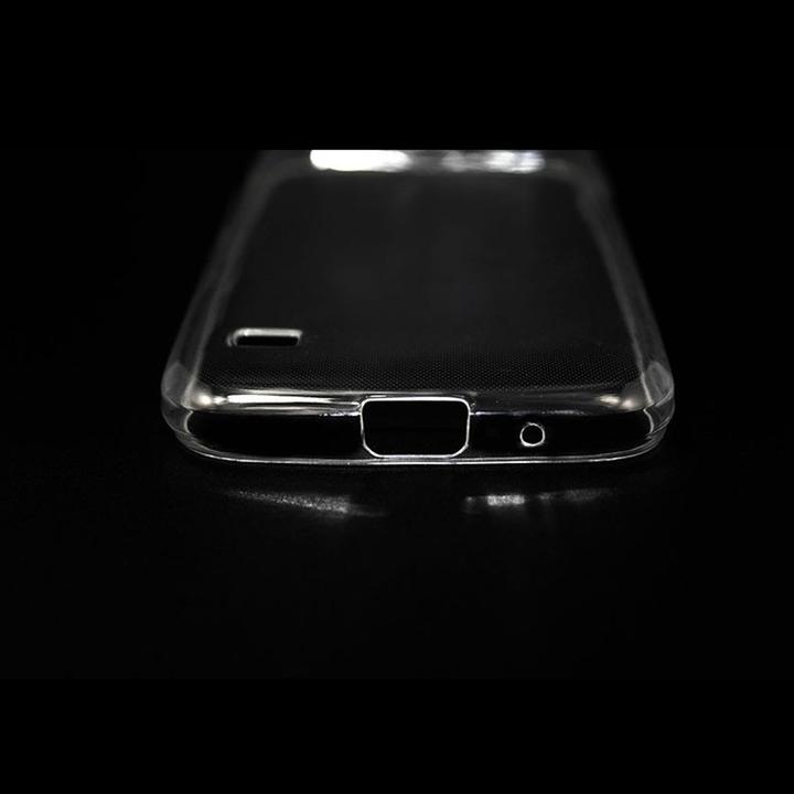 Produktbild König Design Huawei Y550 Hülle Transparent Silikon Case durchsichtige Handyhülle (Huawei Ascend Y550)