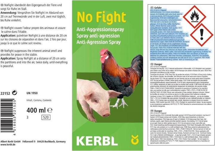 Actual product image Kerbl Anti-Aggression Spray NoFight