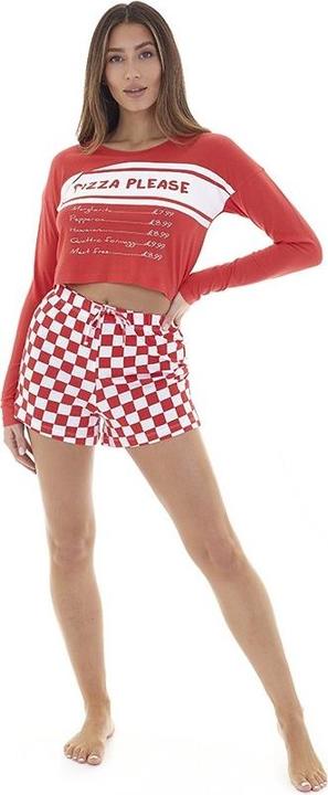 Brave Soul Womens/Ladies Pizza Loungewear Set (S)