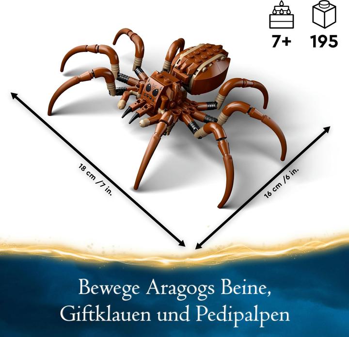 Productafbeelding LEGO 76434 Aragog in het Verboden Bos™ (76434, LEGO Harry Potter)