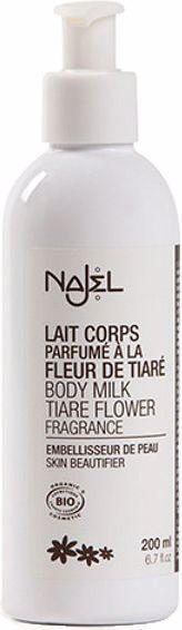 Image du produit Najel Lait corps Fleur de Tiaré (Lait pour le corps, 200 ml)