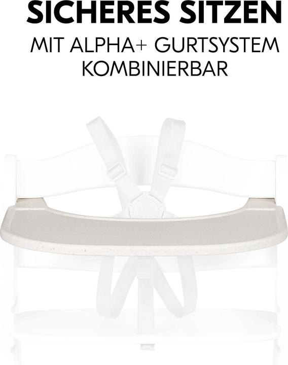 Image du produit Hauck Alpha Click Tray Speckle Beige