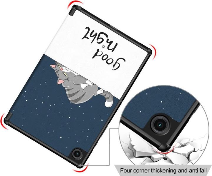 Produktbild Cover-Discount Galaxy Tab A8 10.5 - Tri-fold Smart Case Katze (Galaxy Tab A8)