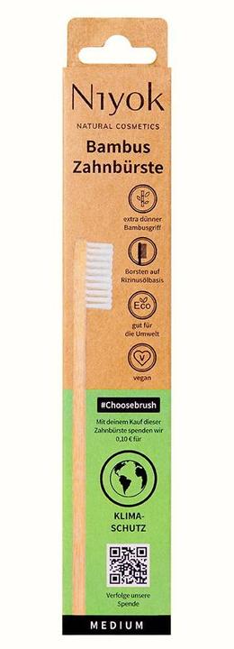 Produktbild Niyok Handzahnbürste Klimaschutz 1 Stück (Weich, 1 x)