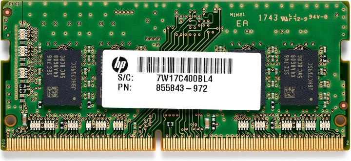 Produktbild HP Memory 8 GB DDR4-2666MHz SO-DIMM nECC (1 x 8GB, 2666 MHz, DDR4-RAM, SO-DIMM)